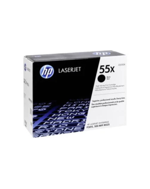 HP 55X 2-pack High Yield Black Original LaserJet Toner Cartridges
